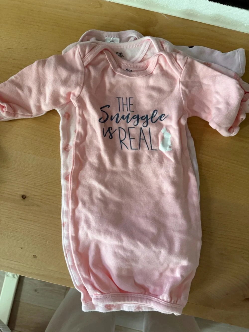 PREMIE Girls' Pink Floral & Solid Snuggle Sleepwear Set